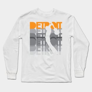 Detroit Smash Guitar light Long Sleeve T-Shirt